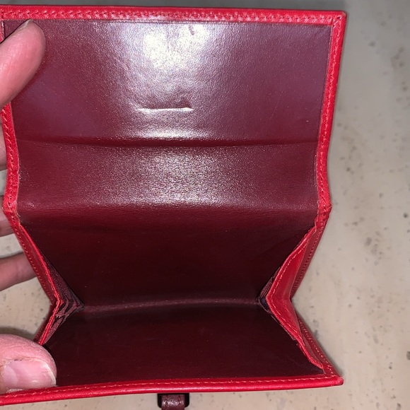 Vintage authentic coach, red wallet - Picture 8 of 13